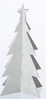 Juletræ felt x-mas hvid 25 cm fra Lübec Living OOhh - Tinashjem